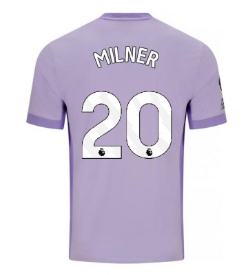 Brighton James Milner #20 Udebanetrøje 2025-26 Kortærmet